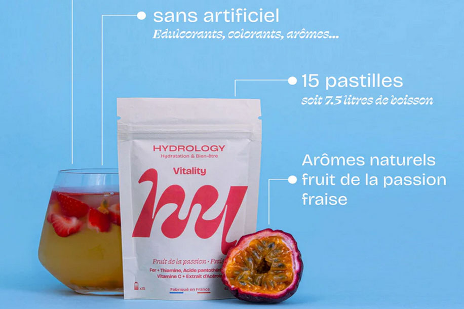 Hydrology : la pastille qui vous donne (enfin) envie de boire de l’eau
